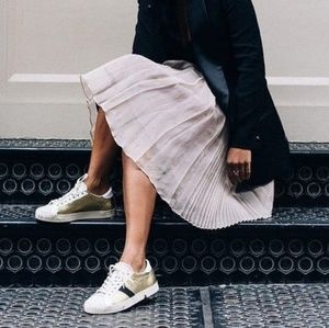 Pleated Tulle Ballerina Inspired Skirt